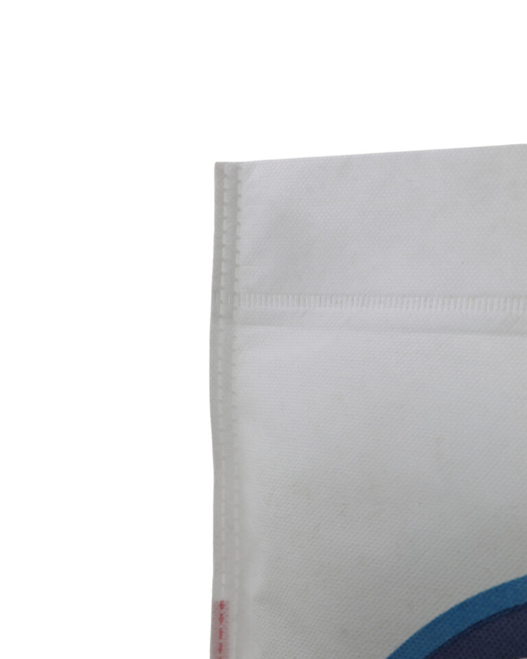 El Geçmeli Beyaz Bez Çanta